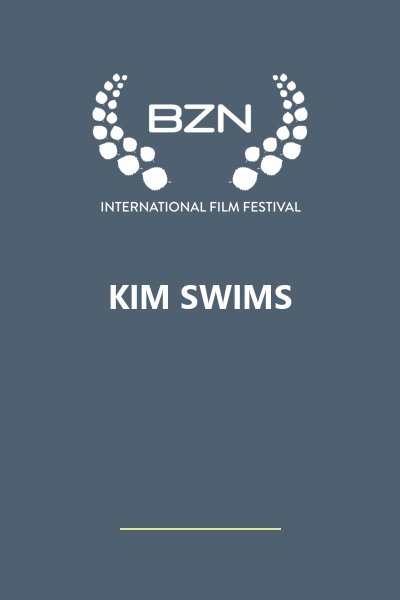 Kim Swims Poster