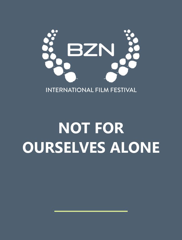 Not For Ourselves Alone Poster